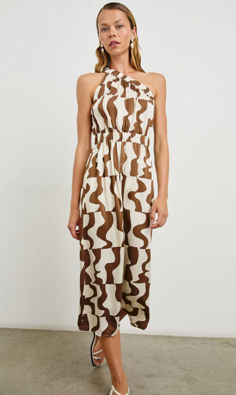 rails one shoulder dress Rails Selani Dress S / Black