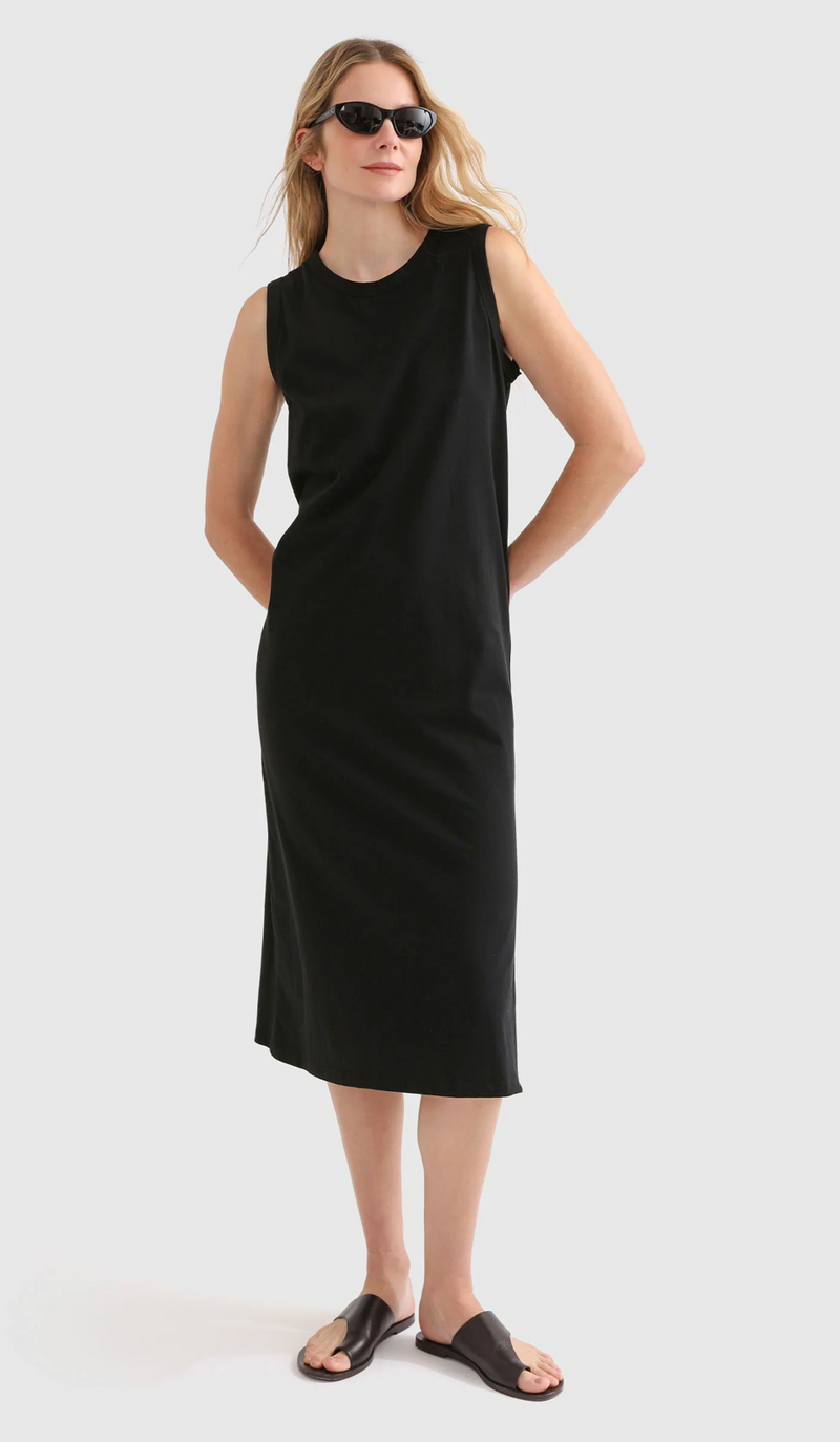 The Ivy - Black Dress by KULE