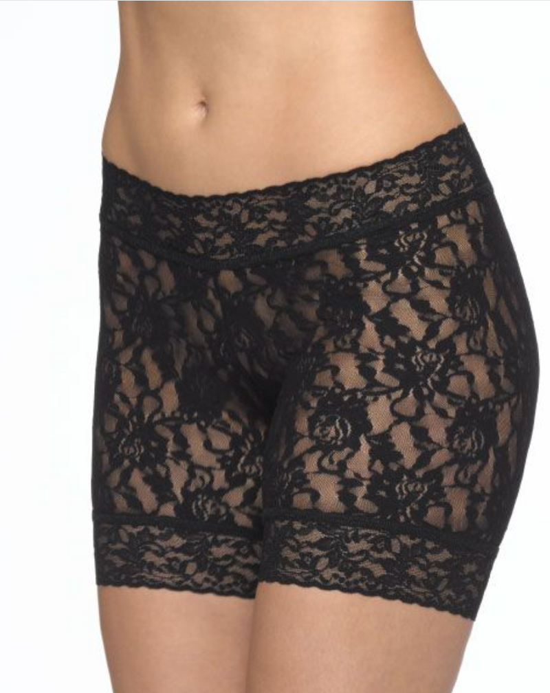 Legging Shorts Lace Black Biker Shorts White Biker Shorts With