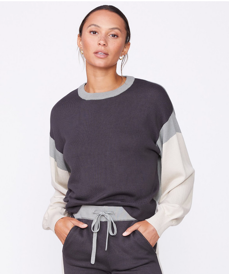 Block color sweatshirt 2025