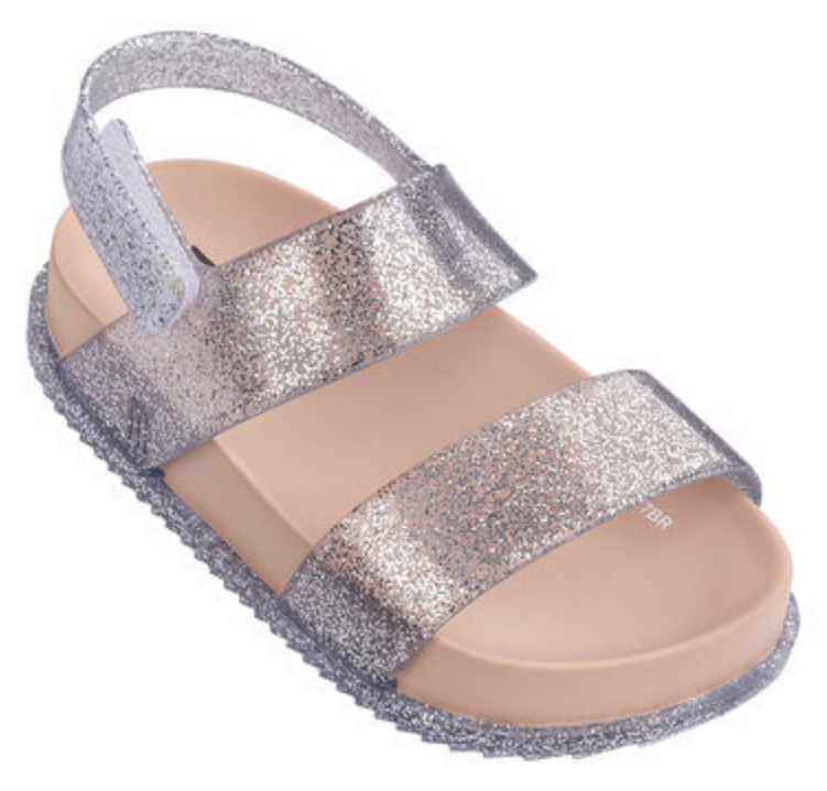 Mini Melissa Cosmic Glittered Sandal