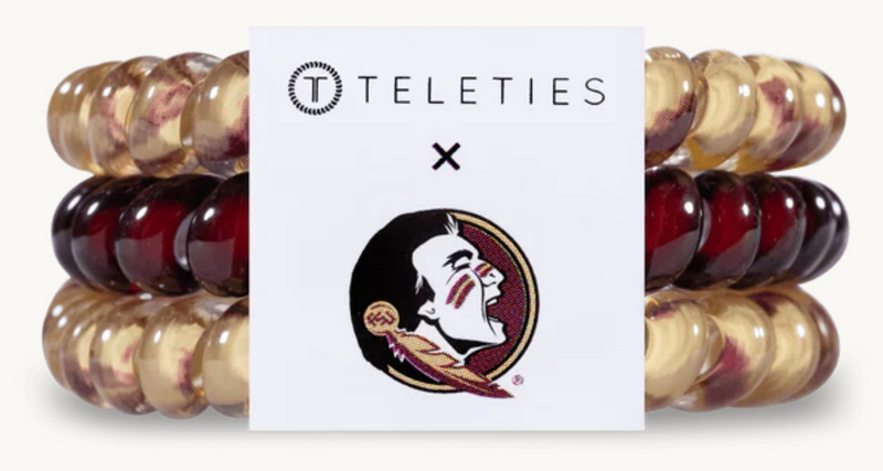 Teleties "College Collection"  Florida State University Small Hair Ties