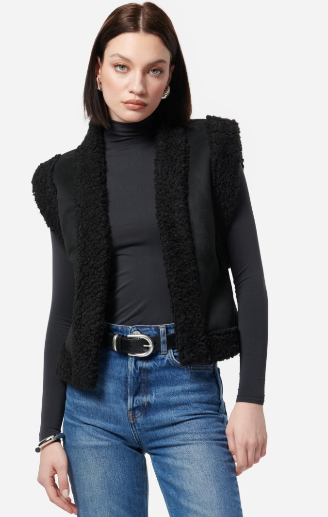 Cami NYC Naima Vest in Black | 4sisters1closet – 4Sisters1Closet