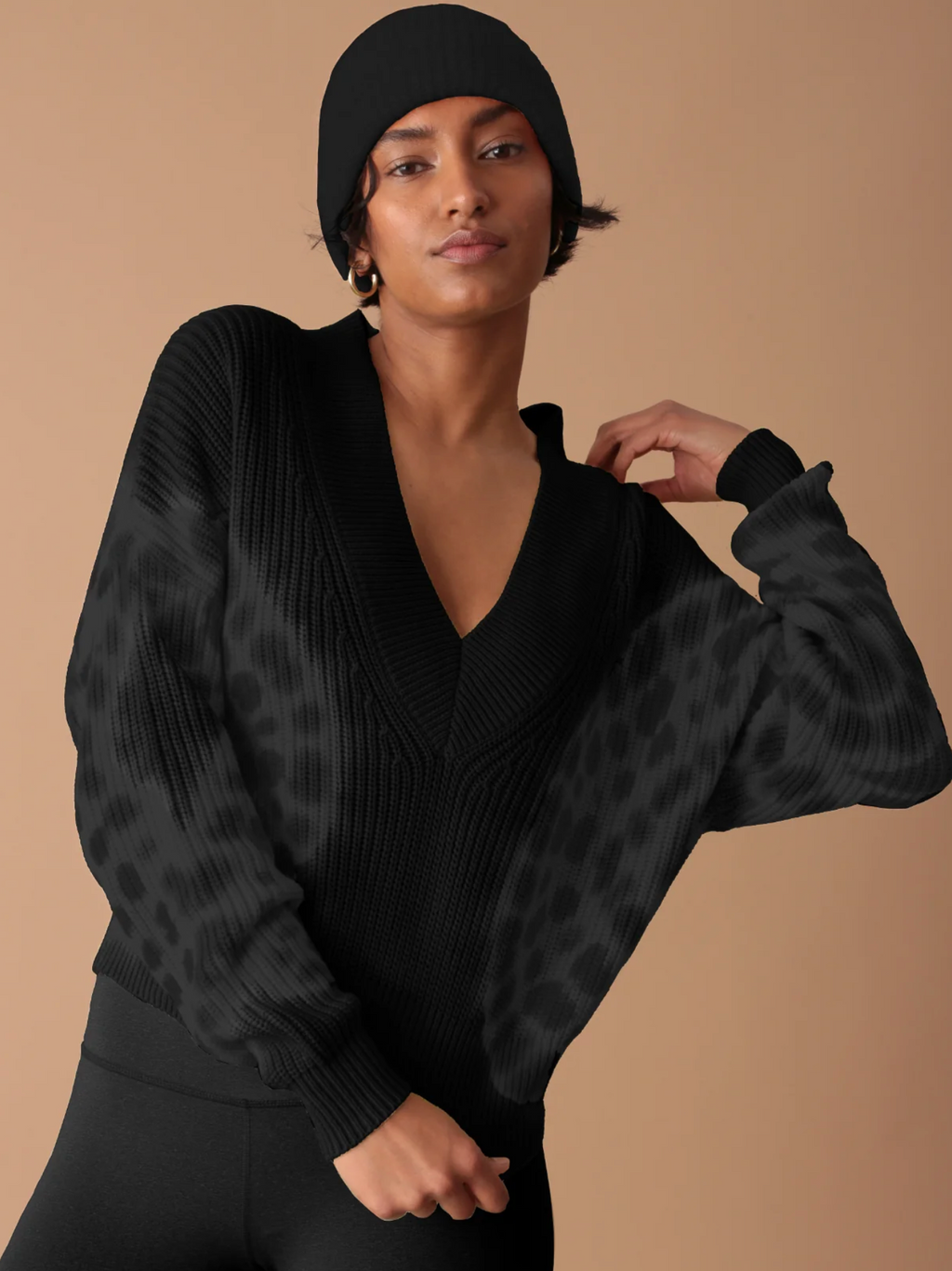 Electric & Rose Roux Sweater BurstOnyx/Charcoal | 4sisters1closet