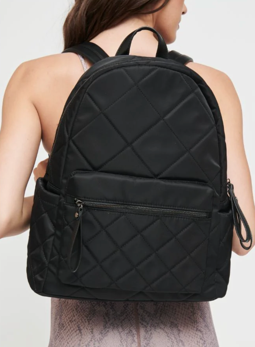 NEW SOL AND SELENE motivator medium in black Motivator - Medium Backpack - Sol and Selene main image 3