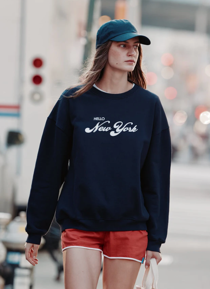 Hello New York Oversized Sweatshirt | 4sisters1closet