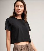 RicherPoorer Pima Boxy Crop Tee | 4sisters1closet