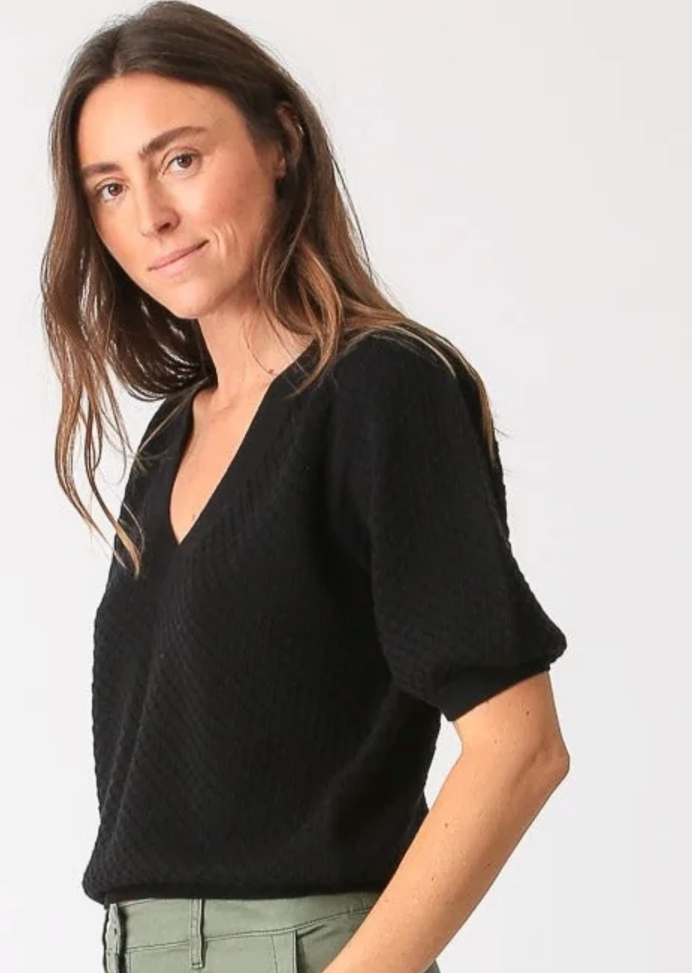 Electric & Rose Fenix Sweater in Onyx | 4sisters1closet