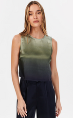 CAMI NYC Romilly Cropped Top Caspian Ombre | 4sisters1closet