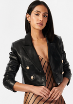 Cami NYC Boa Cropped Leather Jacket