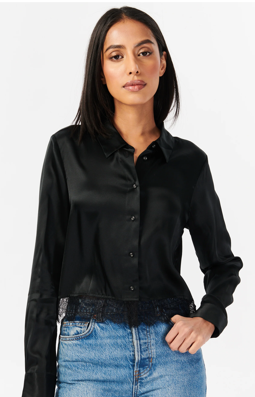 Cami NYC Rennie Cropped Blouse | 4sisters1closet