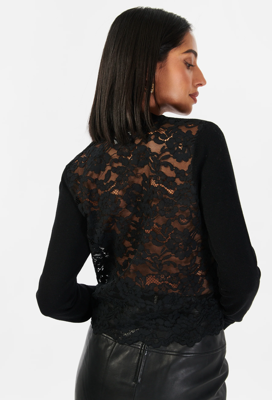 Cami NYC Camden Lace Sweater | 4sisters1closet