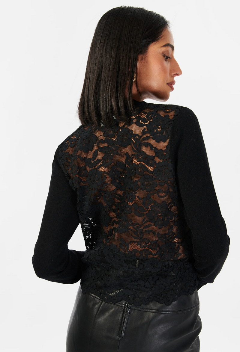 Cami NYC Camden Lace Sweater | 4sisters1closet