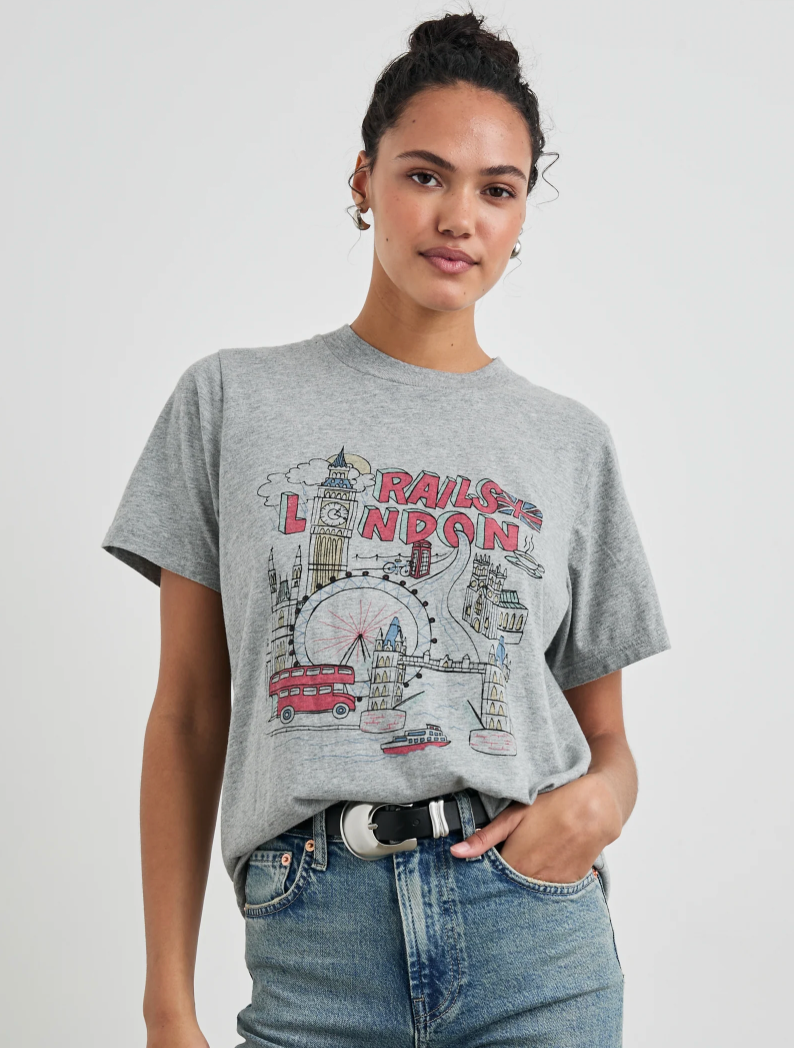 Rails London Boyfriend Tee | 4sisters1closet