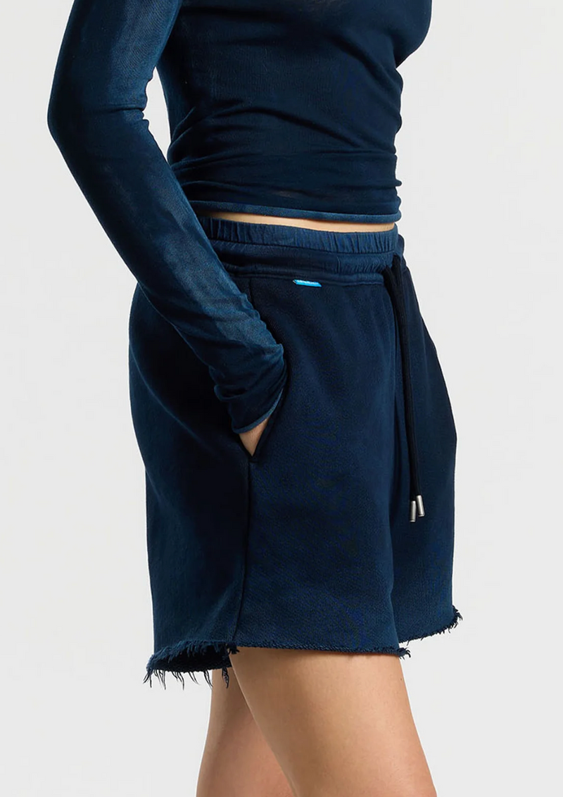 Cotton Citizen Boston Short in Vintage Navy | 4sisters1closet