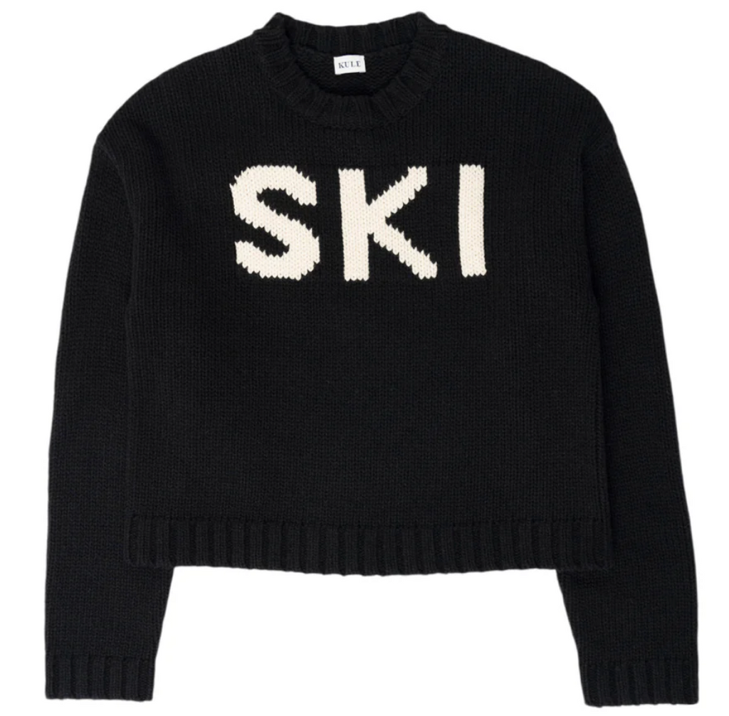 KULE The SKI Black/Cream | 4sisters1closet