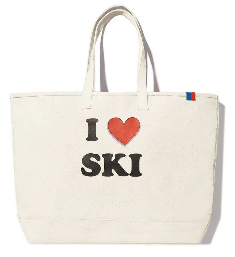 KULE The Over The Shoulder I ❤️ Ski Tote