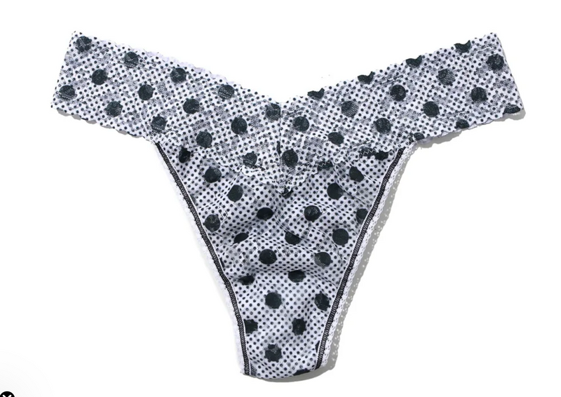 Hanky Panky Printed Signature Lace OR Thong Pinpoint | 4sisters1closet