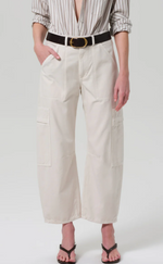 Citizens of Humanity Marcelle Low Slung Easy Cargo in Almondite