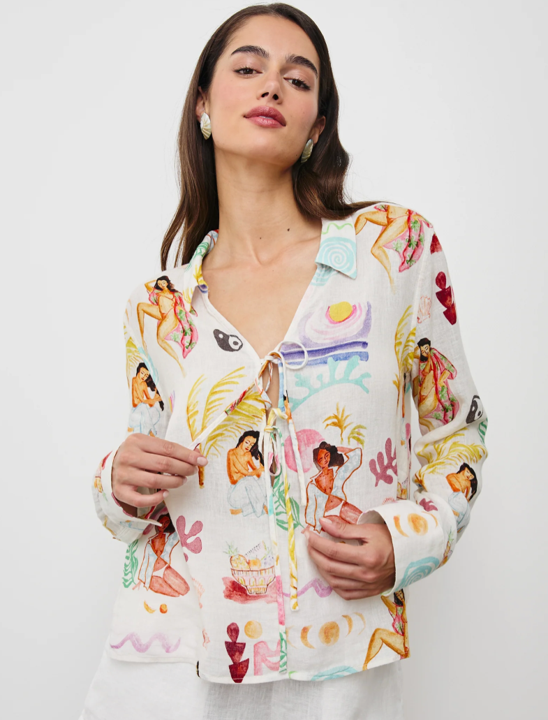 Rails  Elm Shirt Ivory Bathing Ladies | 4sisters1closet