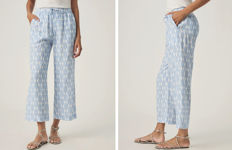 Splendid Angie Ikat Crop Wide Leg Pant | 4sisters1closet