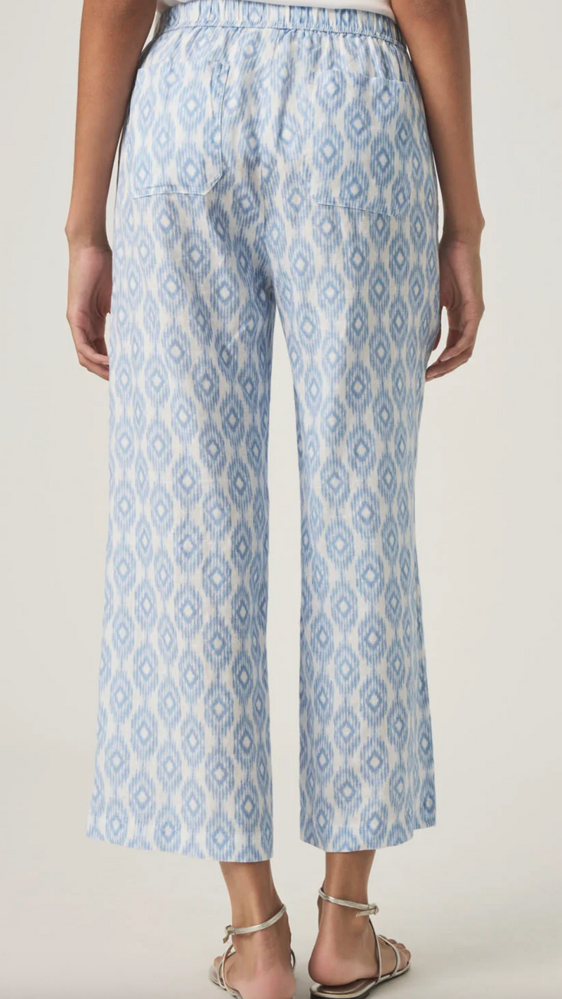 Splendid Angie Ikat Crop Wide Leg Pant | 4sisters1closet