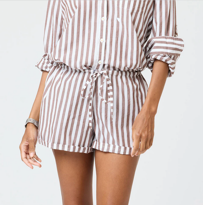 Kerri Rosenthal Weekend Stripe Shorts