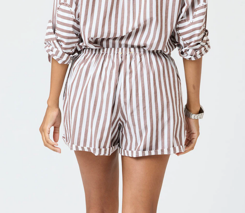 Kerri Rosenthal Weekend Stripe Shorts