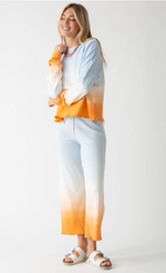 Electric & Rose Rylan Sweatshirt Ombre Sky Blue