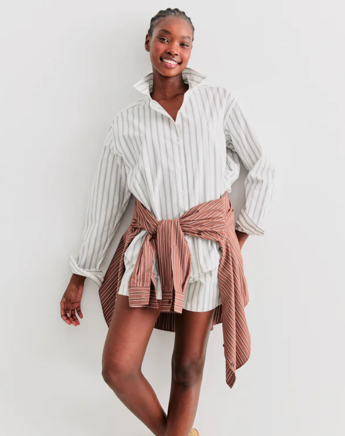 KULE The Corel Black/White Shirt | 4sisters1closet