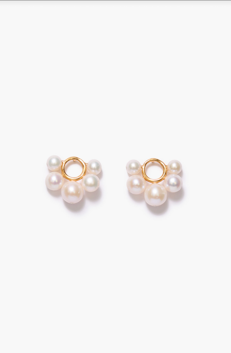Chan Luu White Pearl Earrings | 4sisters1closet