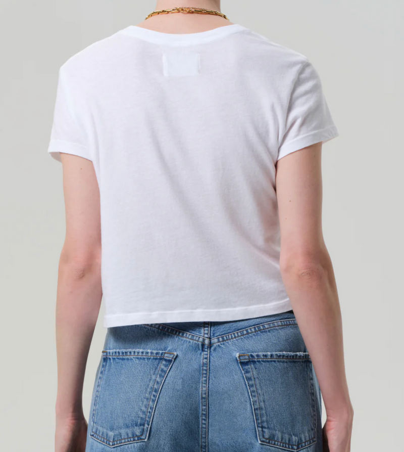 Citizens of Humanity Kyle Tee in White | 4sisters1closet