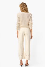 CAMI NYC Dresden Cropped Cardigan in Macadamia