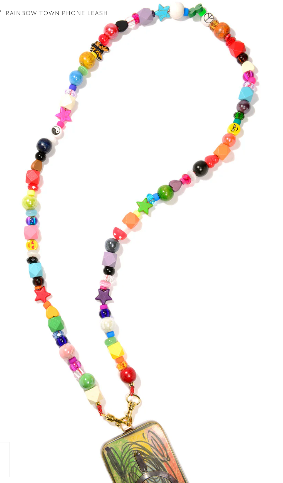 Venessa Arizaga  Rainbow Town Phone Leash | 4sisters1closet