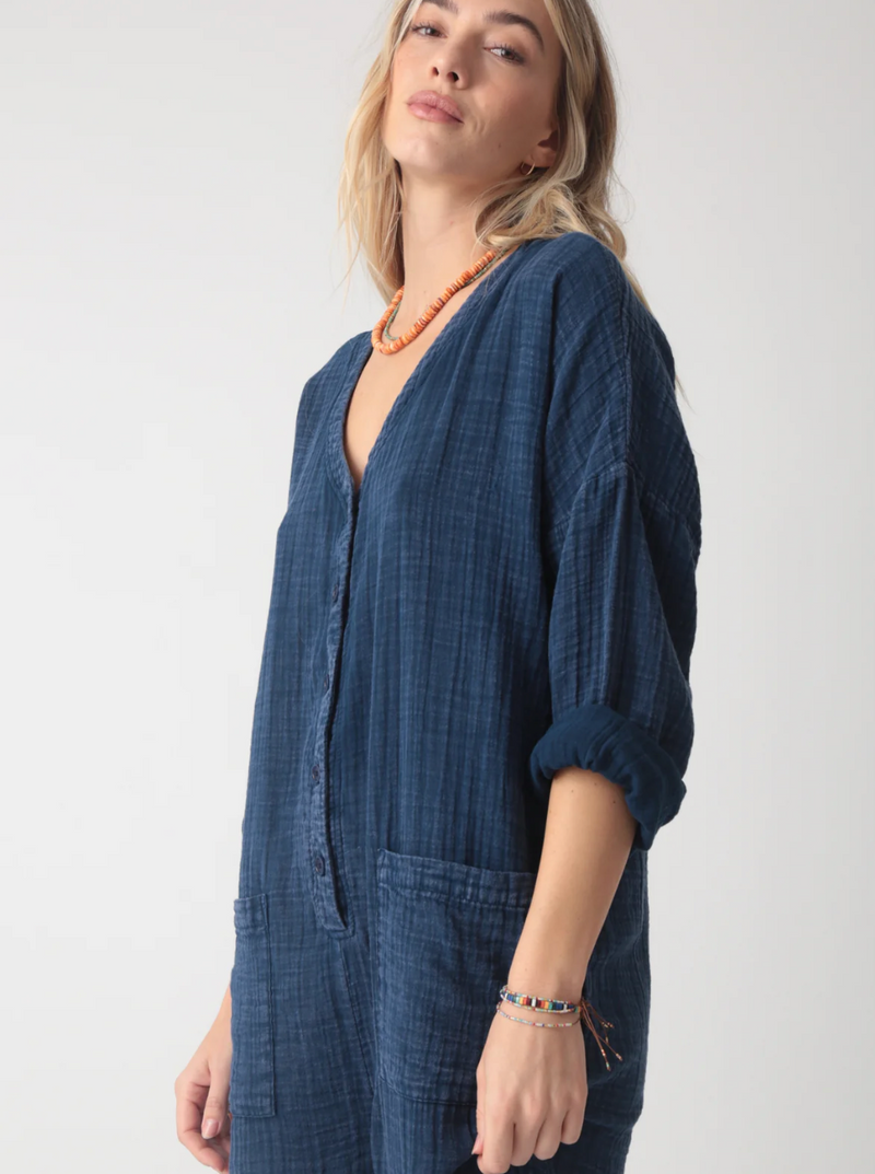 Electric & Rose Favorite Jumpsuit Acid Indigo