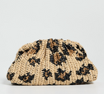 MARIA LA ROSA Game Crochet  Animalia Clutch Leopard | 4sisters1closet