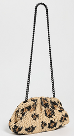 MARIA LA ROSA Game Crochet  Animalia Clutch Leopard | 4sisters1closet