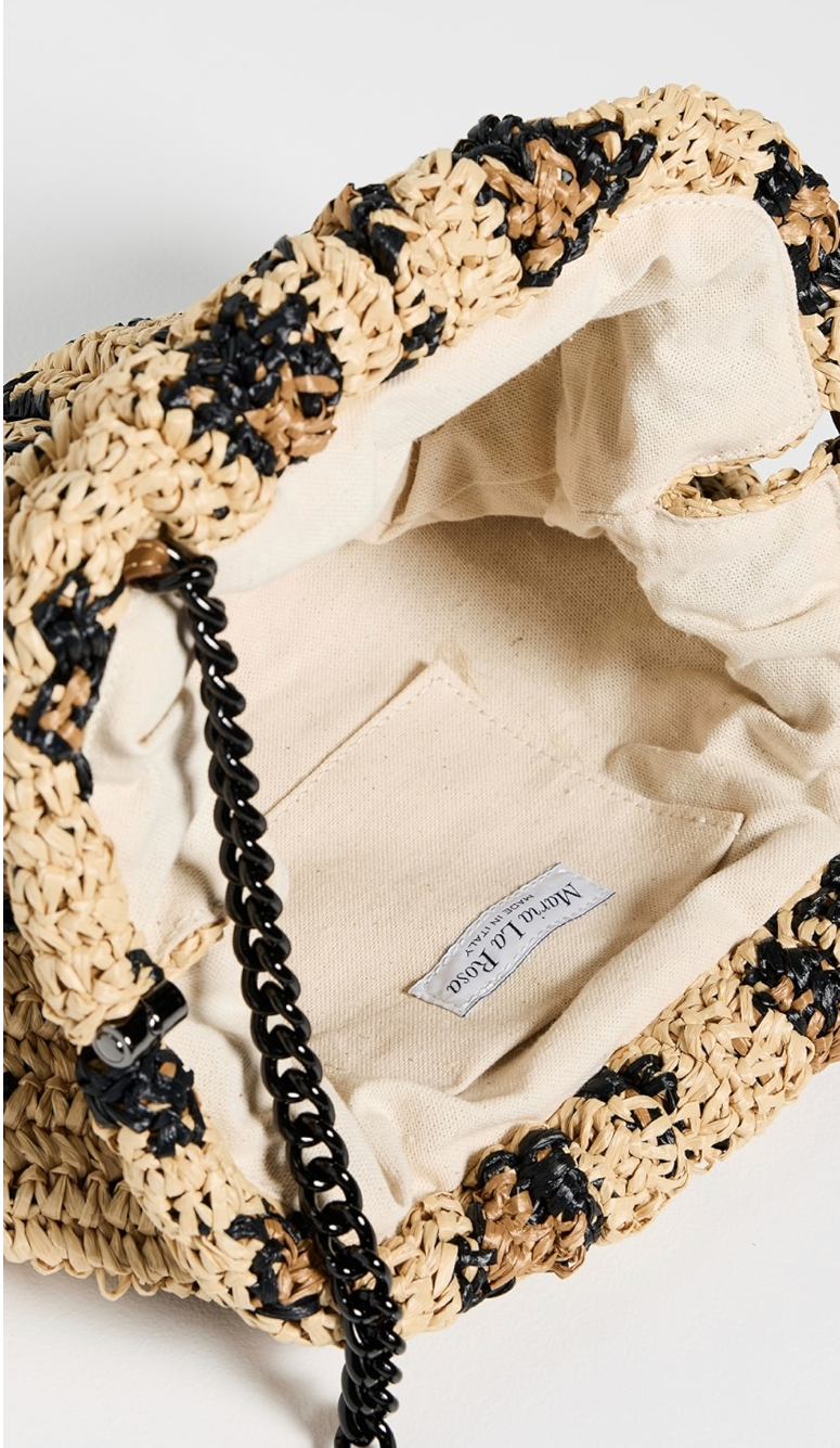 MARIA LA ROSA Game Crochet  Animalia Clutch Leopard | 4sisters1closet