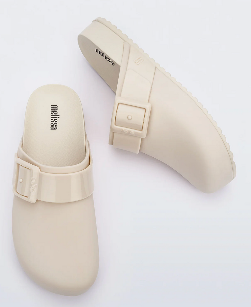 Melissa Cozy Clog in Beige | 4sisters1closet