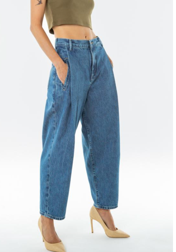 etica Rosa Relaxed Pleat Pant Salina