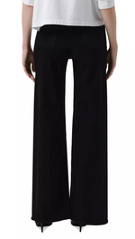 Citizens of Humanity Lyra High Rise Wide Leg Jeans in Plush Black