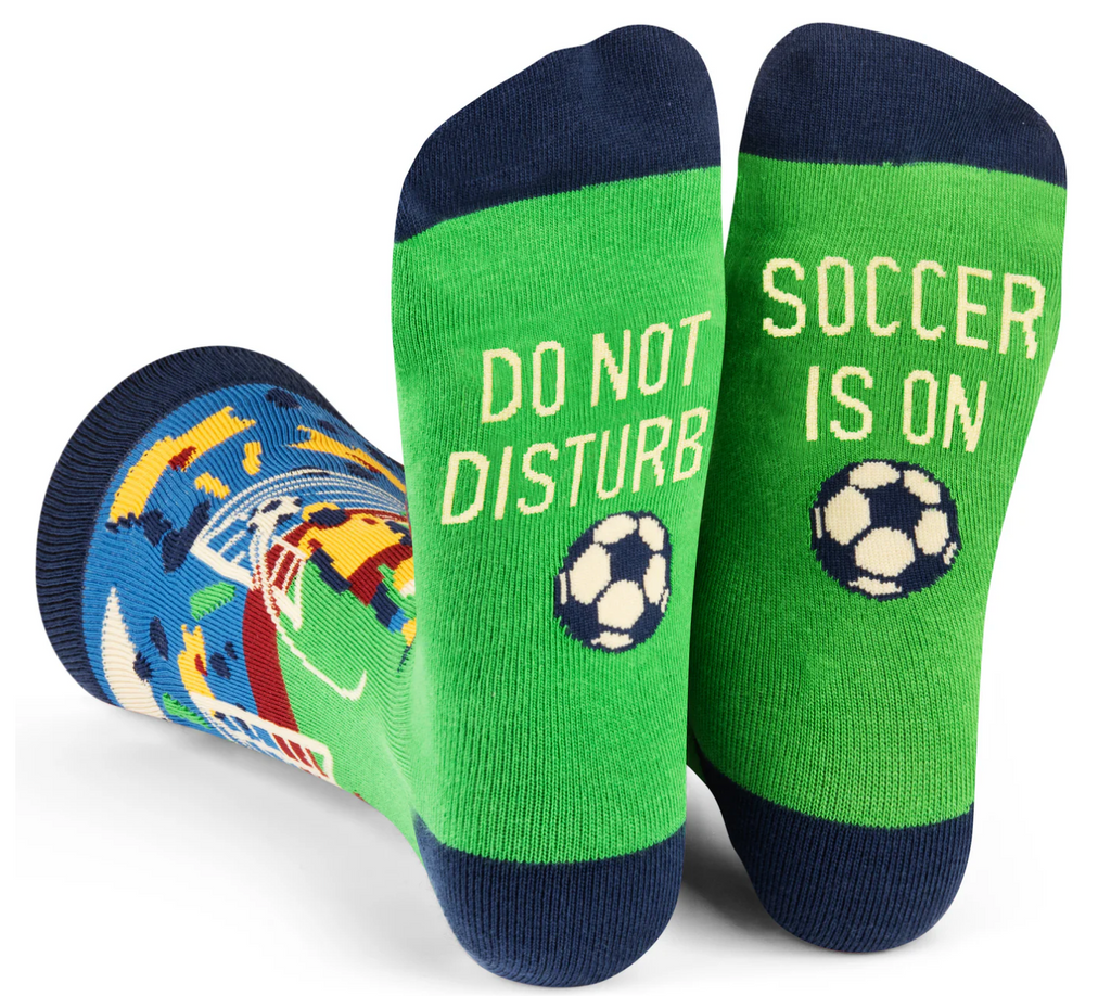 Lavley Do Not Disturb, Soccer is On Socks | 4sisters1closet