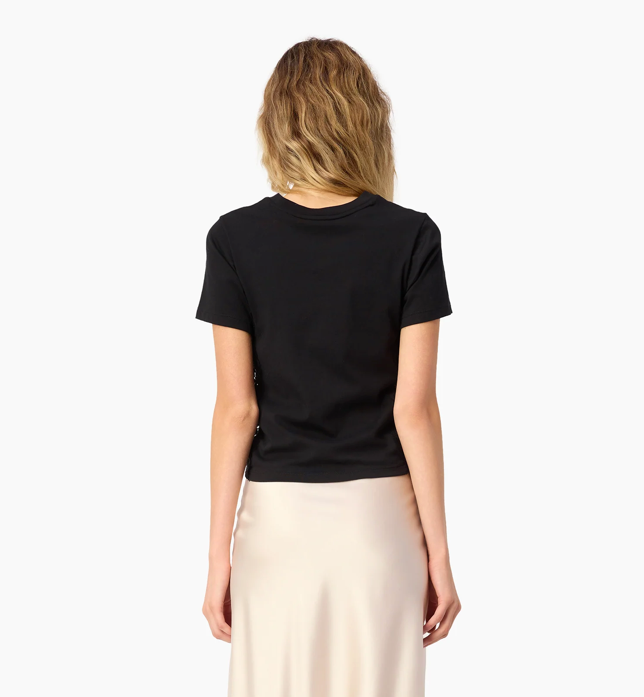 CAMI NYC  Ebra Cotton TEE in Black | 4sisters1closet