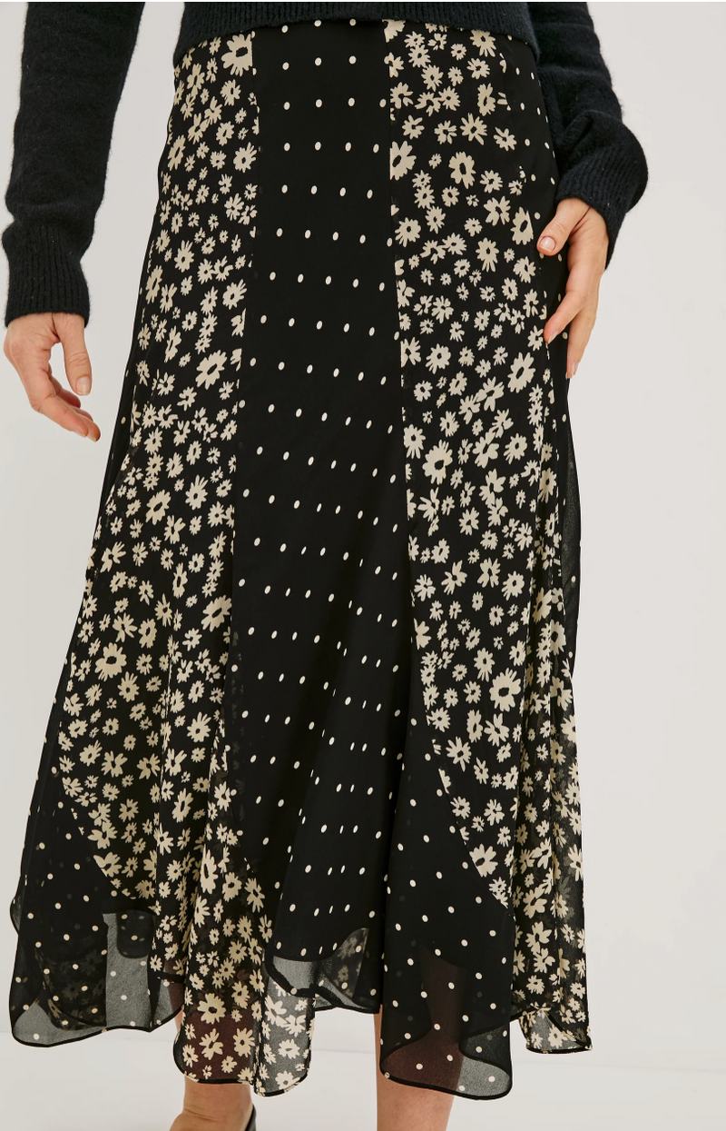 Felina Skirt Daisy Dot Combo | 4sisters1closet