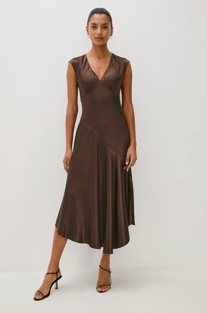 Rails Eleni Dress in Espresso | 4sisters1closet