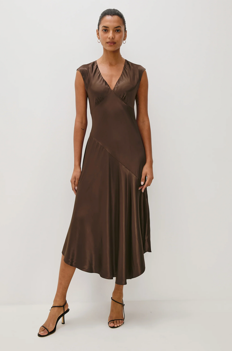 Rails Eleni Dress in Espresso | 4sisters1closet