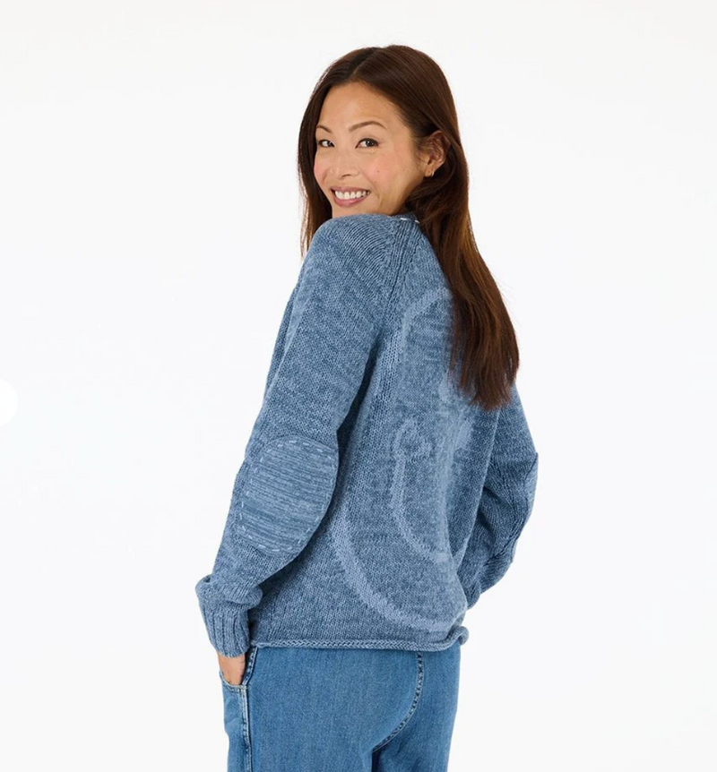 KERRI ROSENTHAL Short Poppy Smiley Cardigan | 4sisters1closet