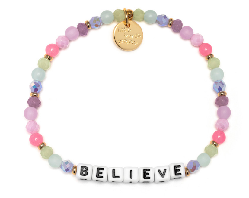 Little Words Project Believe in Energy | 4sisters1closet