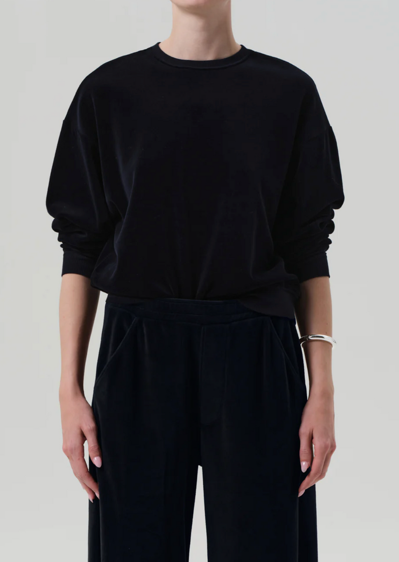 Citizens of Humanity Crewneck in Notte | 4sisters1closet