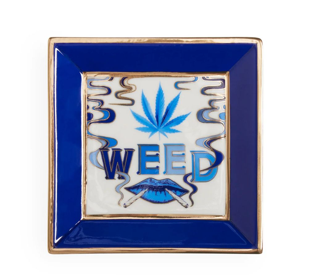 Jonathan Adler Weed Square Tray | 4sisters1closet